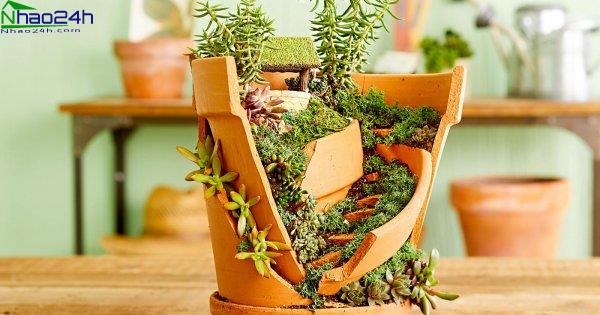 Trang trí nhà đẹp như chuyên gia với 6 ý tưởng tái chế cực "độc"