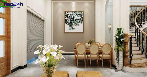 Mẫu thiết kế nội thất biệt thự phong cách Tân cổ điển sang trọng