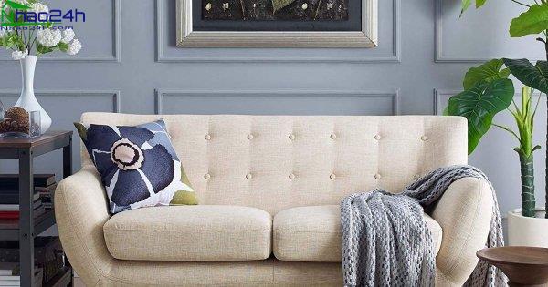 Nhà nhỏ mà lại thích sự ấm cúng, hãy chọn sofa đôi